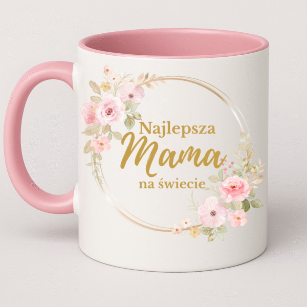 KUBEK „MAMA Z KWIATAMI”